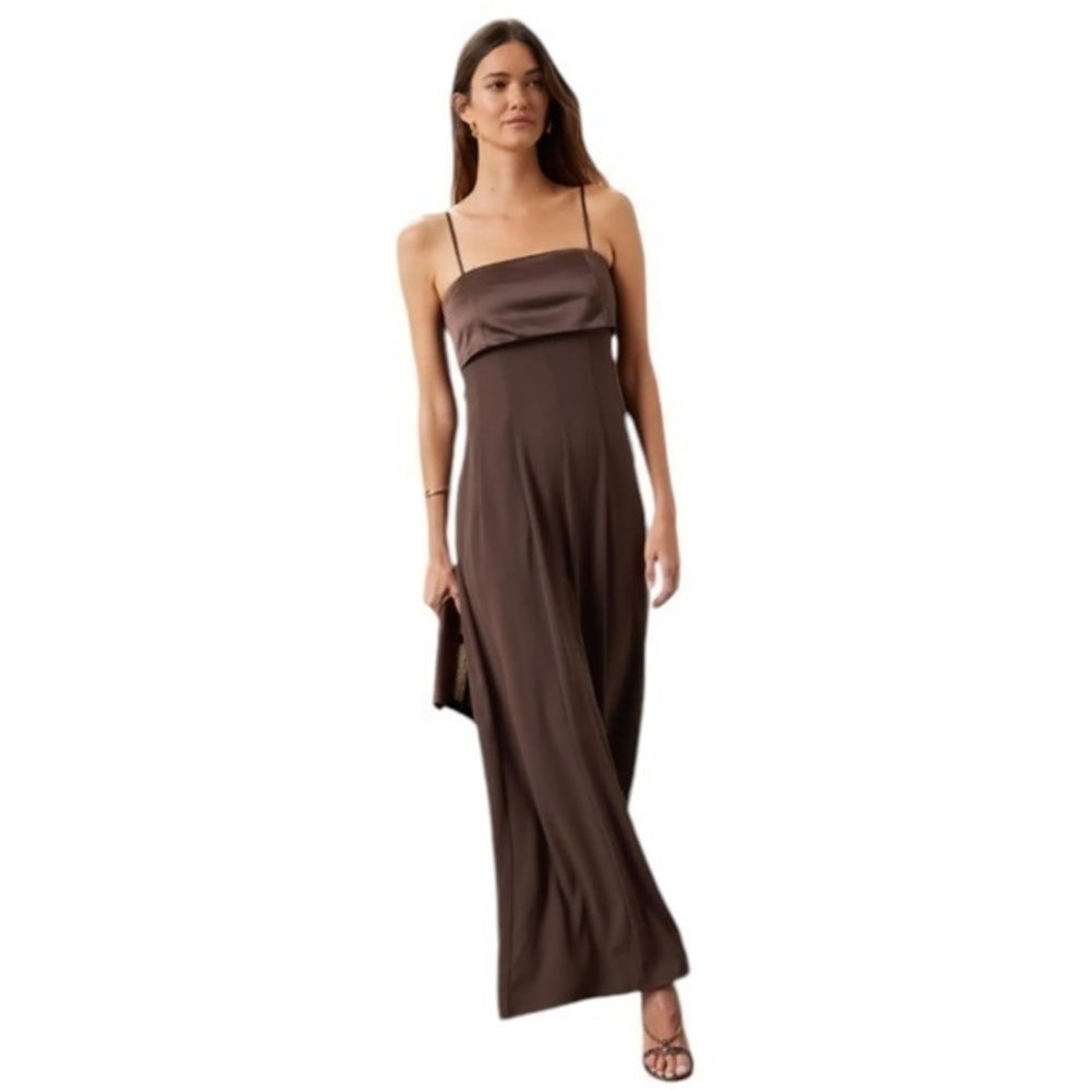 Adam Lippes Collective Bow Back Jumpsuit Size 4 *flawed*